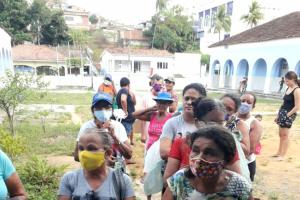 Famílias camponesas da Mata Norte doam mais sete toneladas de alimentos da Reforma Agrária Famílias camponesas da Mata Norte doam mais sete toneladas de alimentos da Reforma Agrária