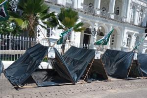 Famílias sem-terra de acampamentos em Murici realizam mobilização em Maceió Famílias sem-terra de acampamentos em Murici realizam mobilização em Maceió