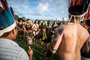 Acampamento Terra Livre reafirma luta contra retrocessos Acampamento Terra Livre reafirma luta contra retrocessos