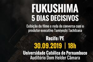 Filme Fukushima - 5 Dias Decisivos é exibido na Unicap com presença do produtor-executivo