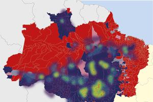 Mapa eleitoral inédito comprova aliança entre bolsonarismo e crime ambiental na Amazônia