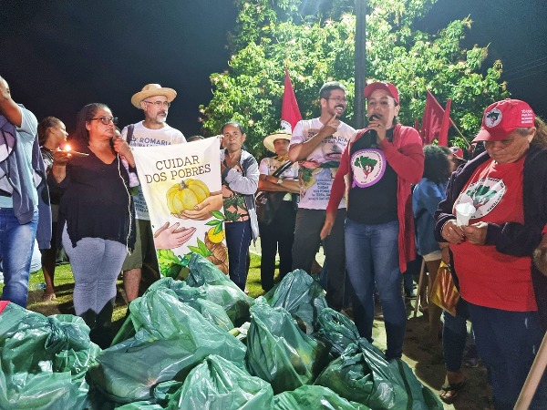 1ª parada reflexiva na 33ª Romaria da Terra e das Águas de Alagoas